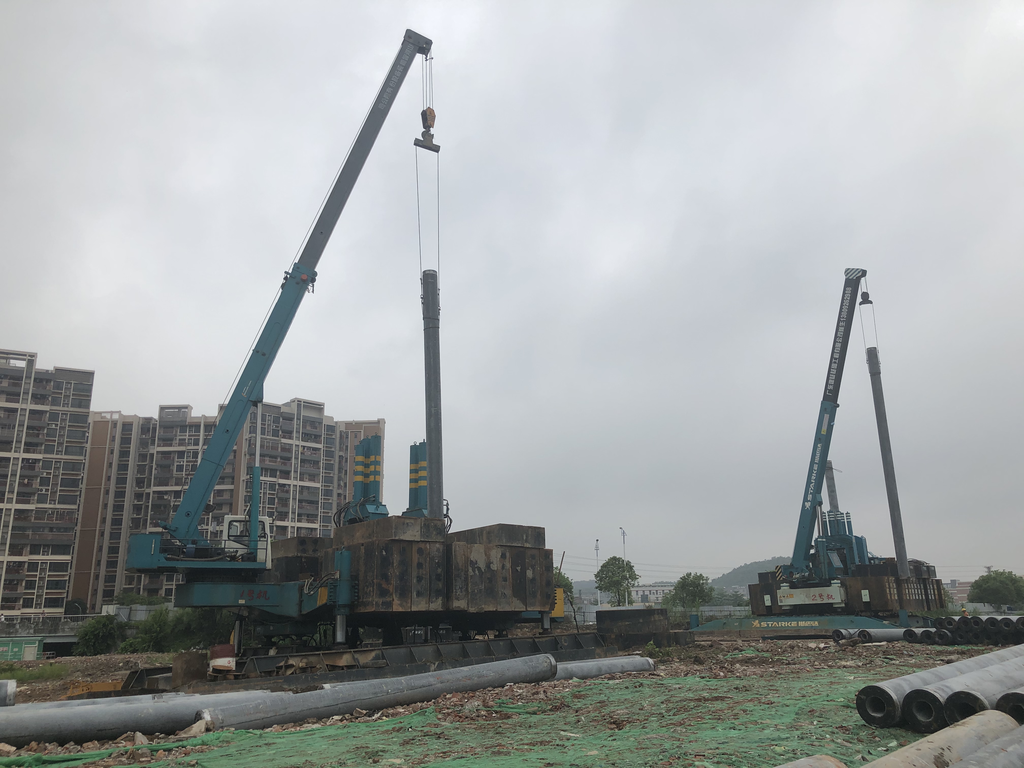 佛山市顺德区龙江镇文华路地块项目桩基础工程